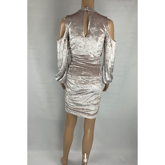 EXPRESS LONG SLEEVE MINI DRESS - Picture 6 of 8